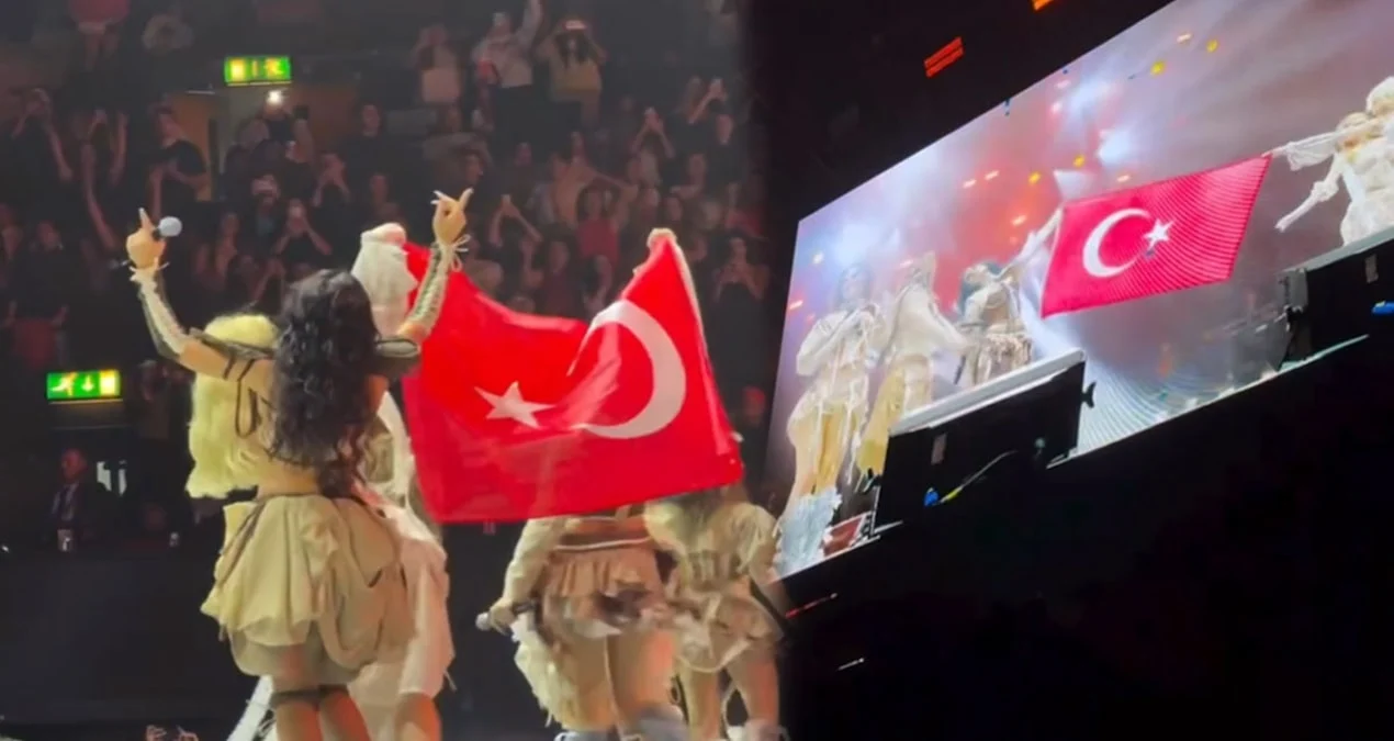Manifest Grubu, Londra'da Türk Bayrağıyla Sahne Aldı - www.gundemedair.com