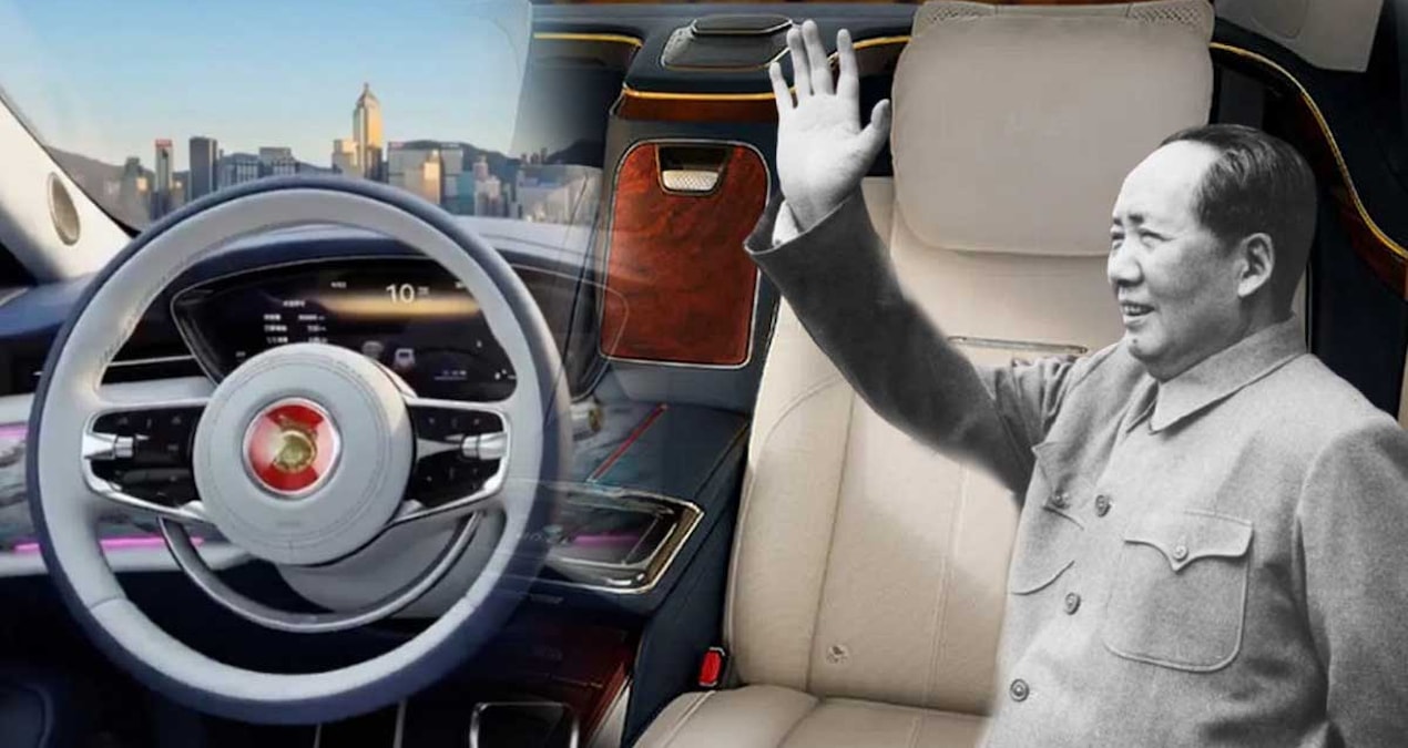 Hongqi’nin Çin kültüründen ilham alan ultra lüks tasarımı ve el işçiliğini vurgulayan Altın Ayçiçeği Guoli modeli