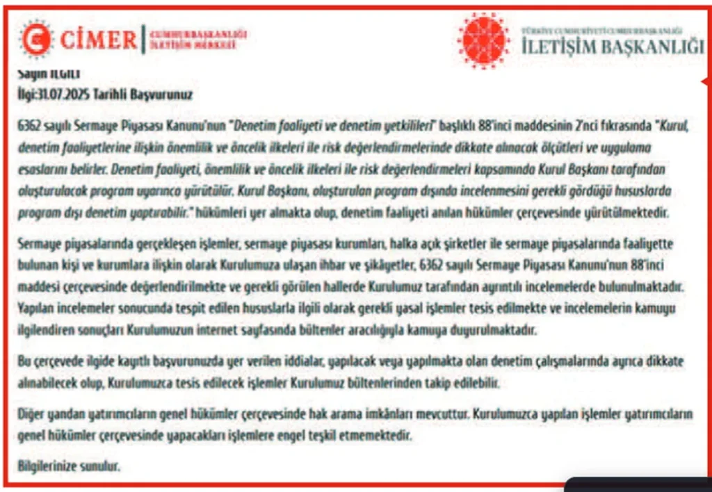 MASAK eski Başkan Yardımcısı Ramazan Başak, Tera Yatırım hakkında yaptığı ihbar sonrası iki kez gözaltına alındı - www.gundemedair.com