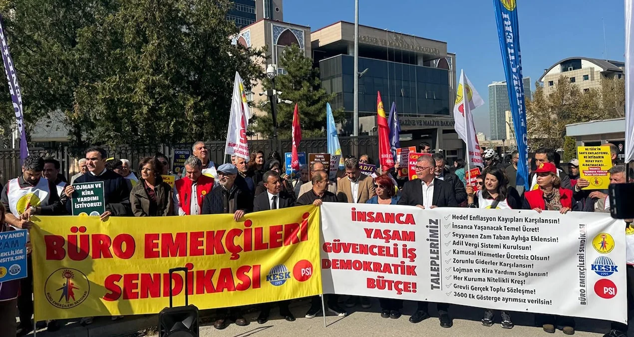 Memurlar, 2027 Bütçesini Protesto Etti - www.gundemedair.com