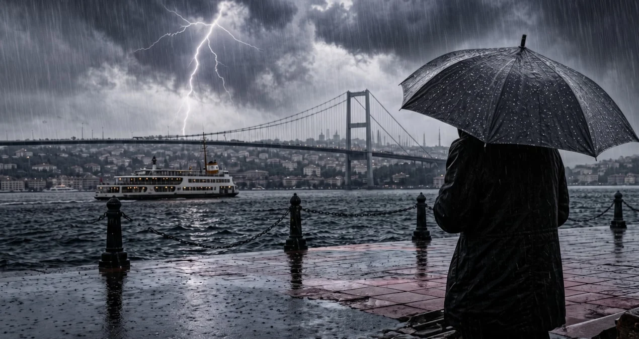 Meteoroloji'den İstanbul için kuvvetli sağanak uyarısı - www.gundemedair.com
