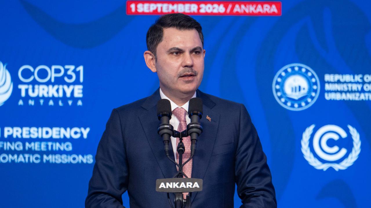 Bakan Kurum, COP31 toplantısında iklim adaletine vurgu yaptı
