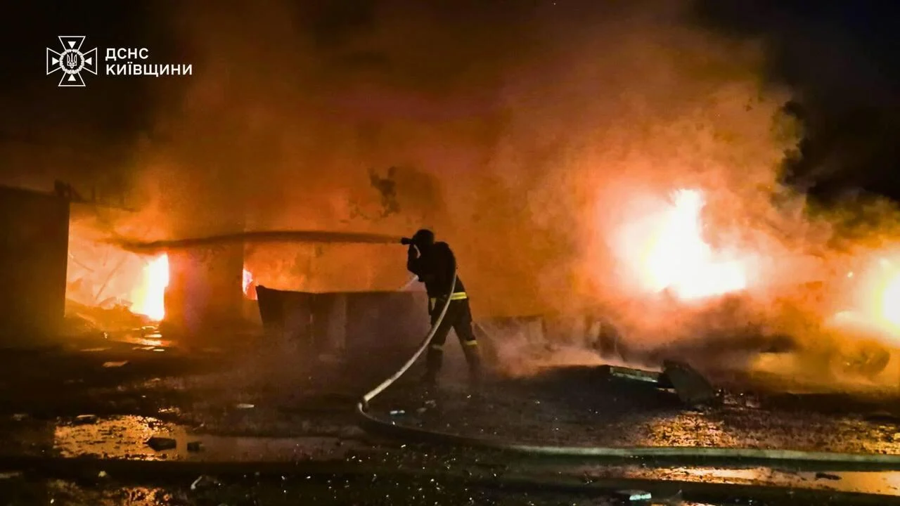 Rusya'nın Kiev'deki 4 Numaralı Termik Santrale Saldırısı - www.gundemedair.com