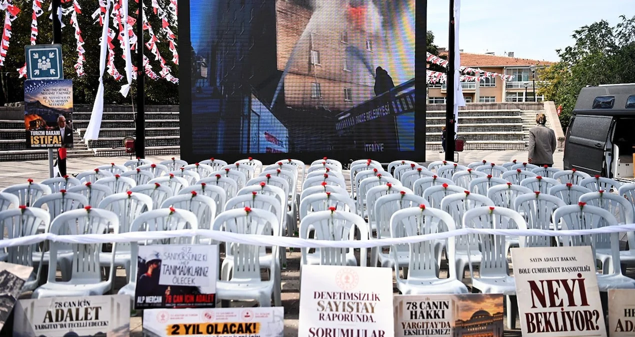 Ankara Anıtpark’ta 78 Can İçin Adalet Nöbeti