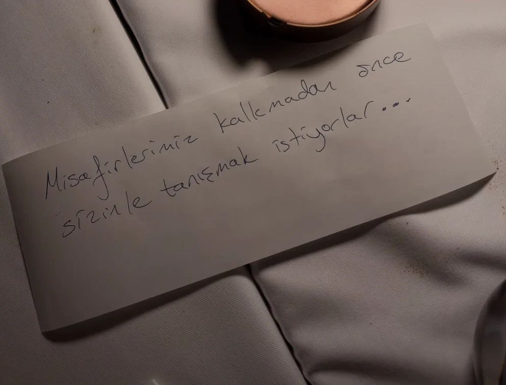 Serenay Sarıkaya'nın restoranda aldığı tanışma notu sosyal medyada gündem oldu - www.gundemedair.com