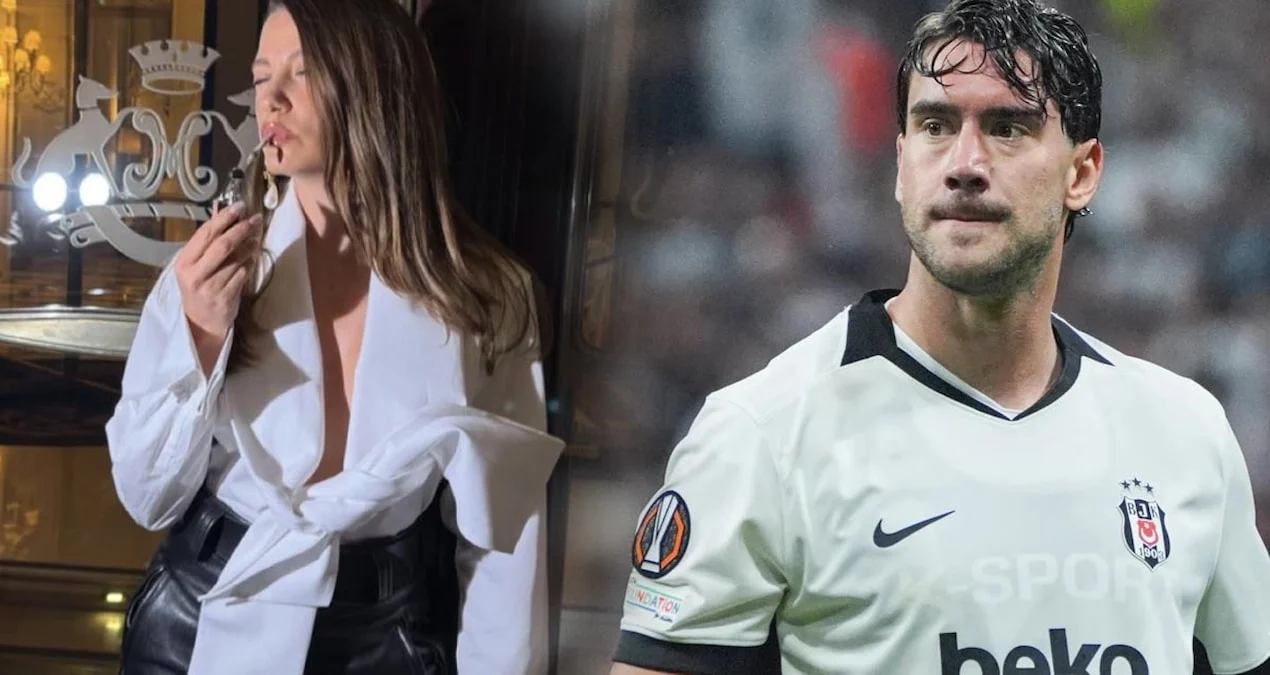 Beşiktaşlı Dusan Vlahovic’in Serenay Sarıkaya’nın paylaşımını beğenmesi sosyal medyada gündem oldu.