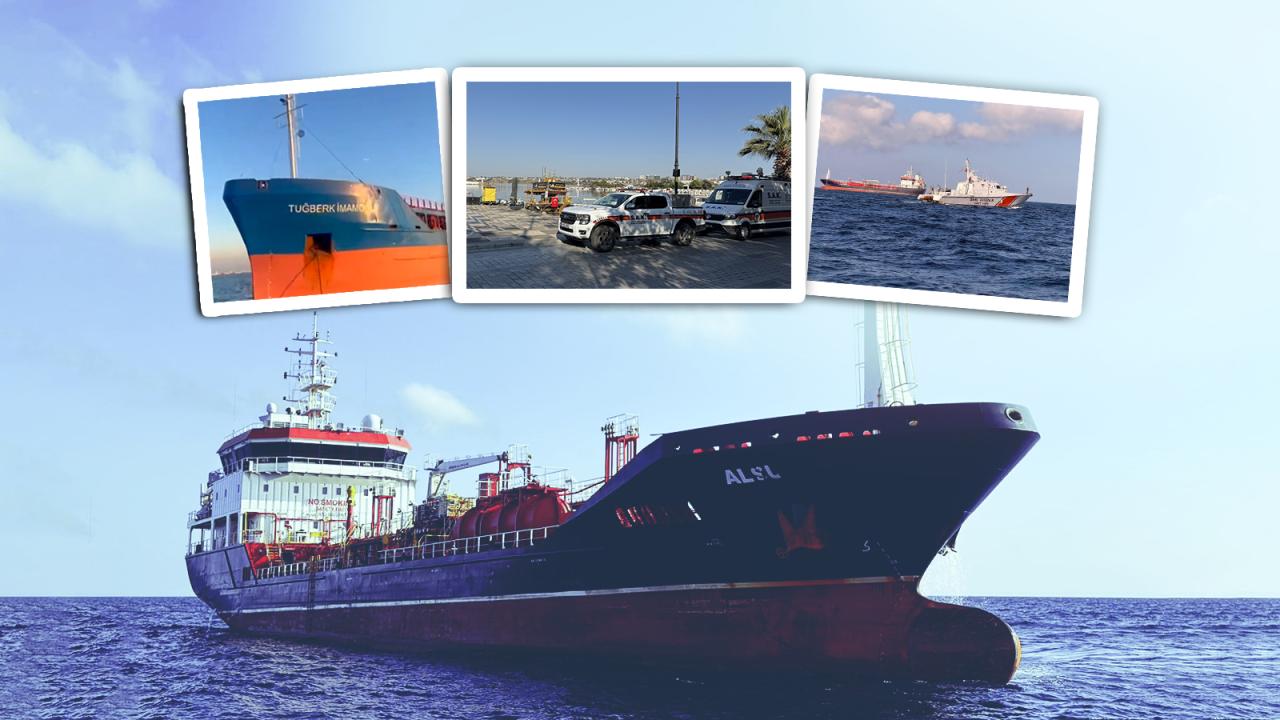 İstanbul açıklarında iki ticari gemi çarpıştı, 10 personelle irtibat kesildi