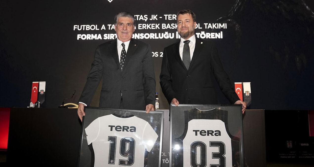 Tüpraş Stadı Moda Merkezi’nde Beşiktaş ile Tera Yatırım Holding imza töreni