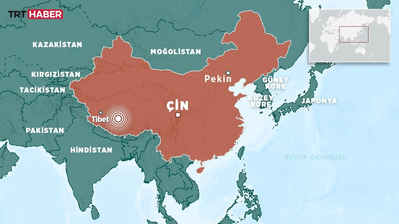 Tibet’te 7 büyüklüğündeki depremde 16 kişi hayatını kaybetti - www.gundemedair.com