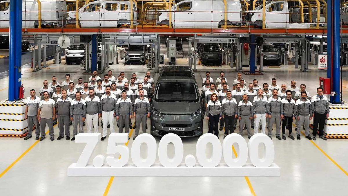 Tofaş, Bursa Fabrikası'nda 7,5 Milyonuncu Aracını Üretti - www.gundemedair.com