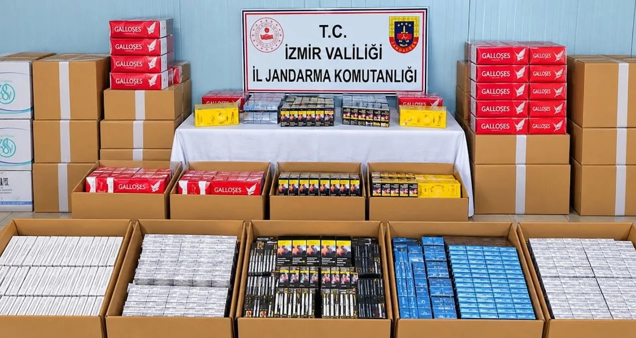 Torbalı'da 27 bin paket kaçak sigara ele geçirildi - Sözcü Gazetesi