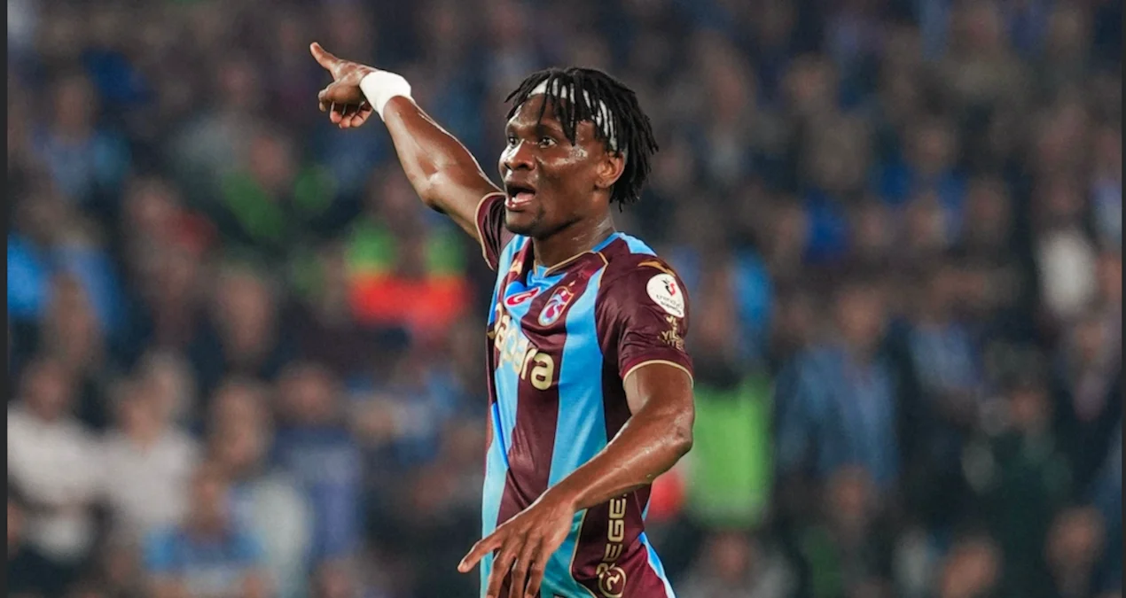 Trabzonsporlu Chibuike Nwaiwu'dan Beşiktaşlı Dusan Vlahovic'e Mizahi Gönderme - www.gundemedair.com