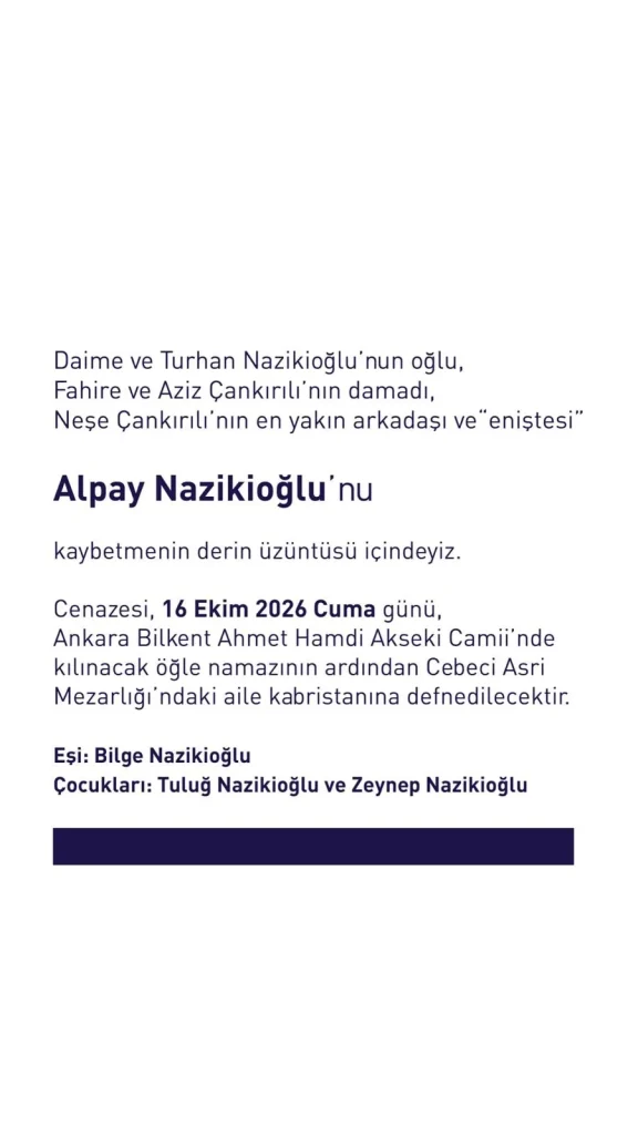 Türk pop müziğinin usta ismi Alpay Nazikioğlu 91 yaşında vefat etti - www.gundemedair.com