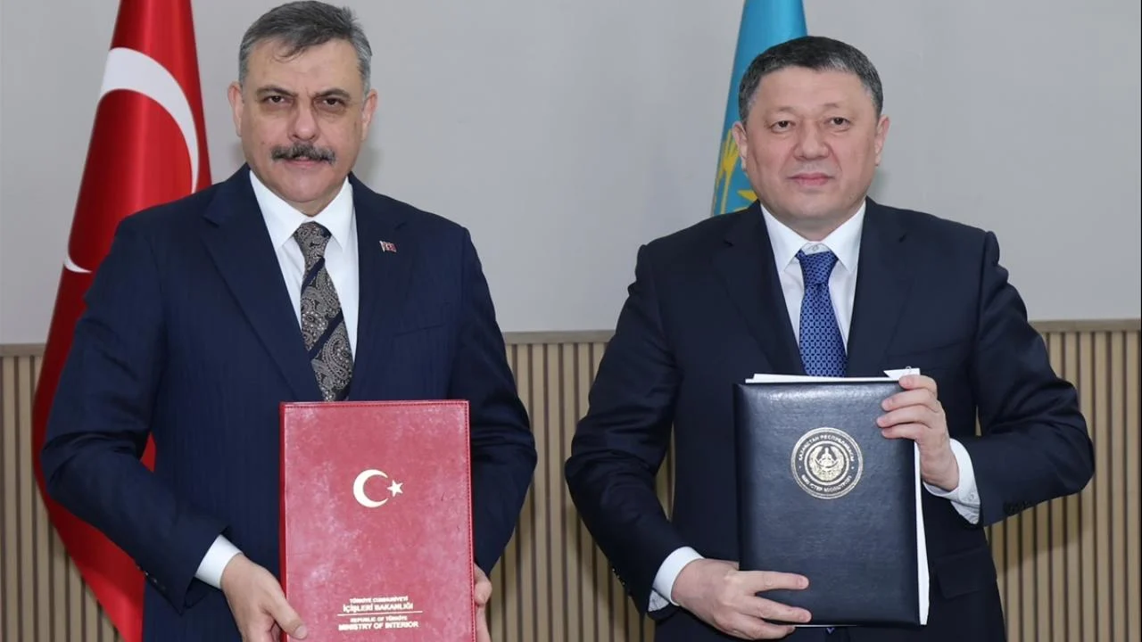 İçişleri Bakanı Mustafa Çiftçi, Kazakistan’da geri kabul anlaşması kapsamında görüşme yaptı.