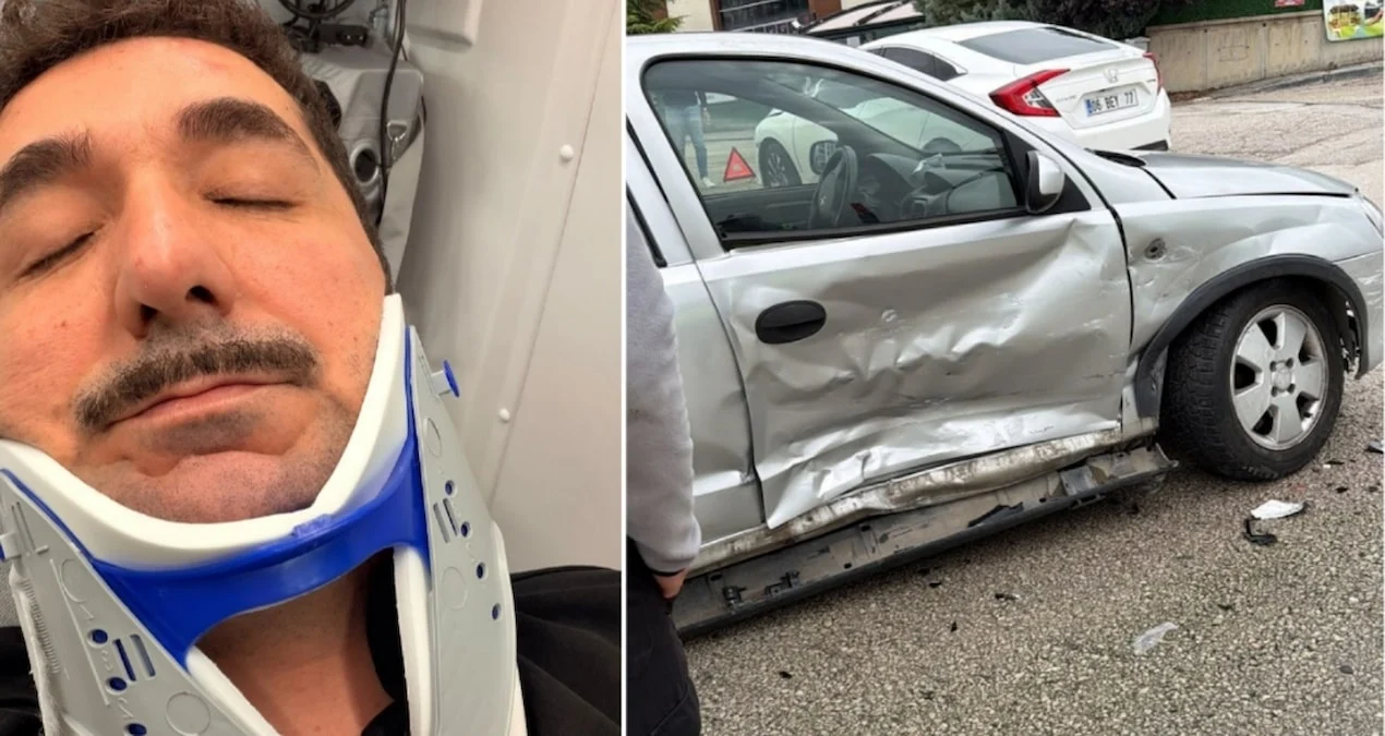 Oyuncu Uğur Akay trafik kazası geçirdi