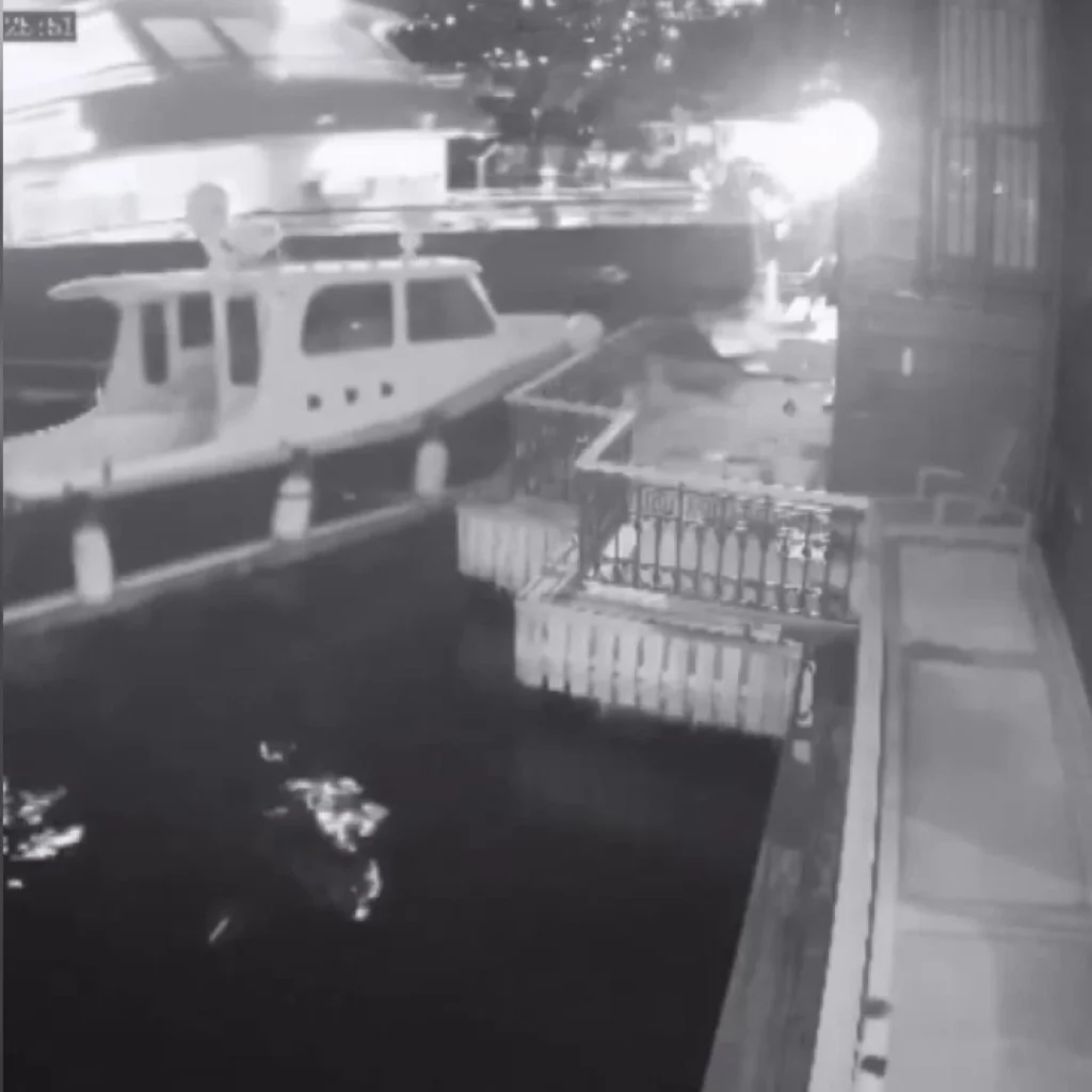 Yolcu vapuru yalıya çarptı