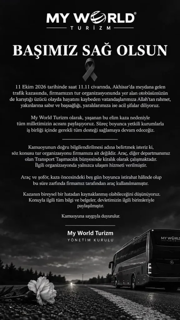 11 kişinin öldüğü kazada tur şirketinden pes dedirten savunma! Suçu sürücüye atıp çekildiler - Sözcü Gazetesi