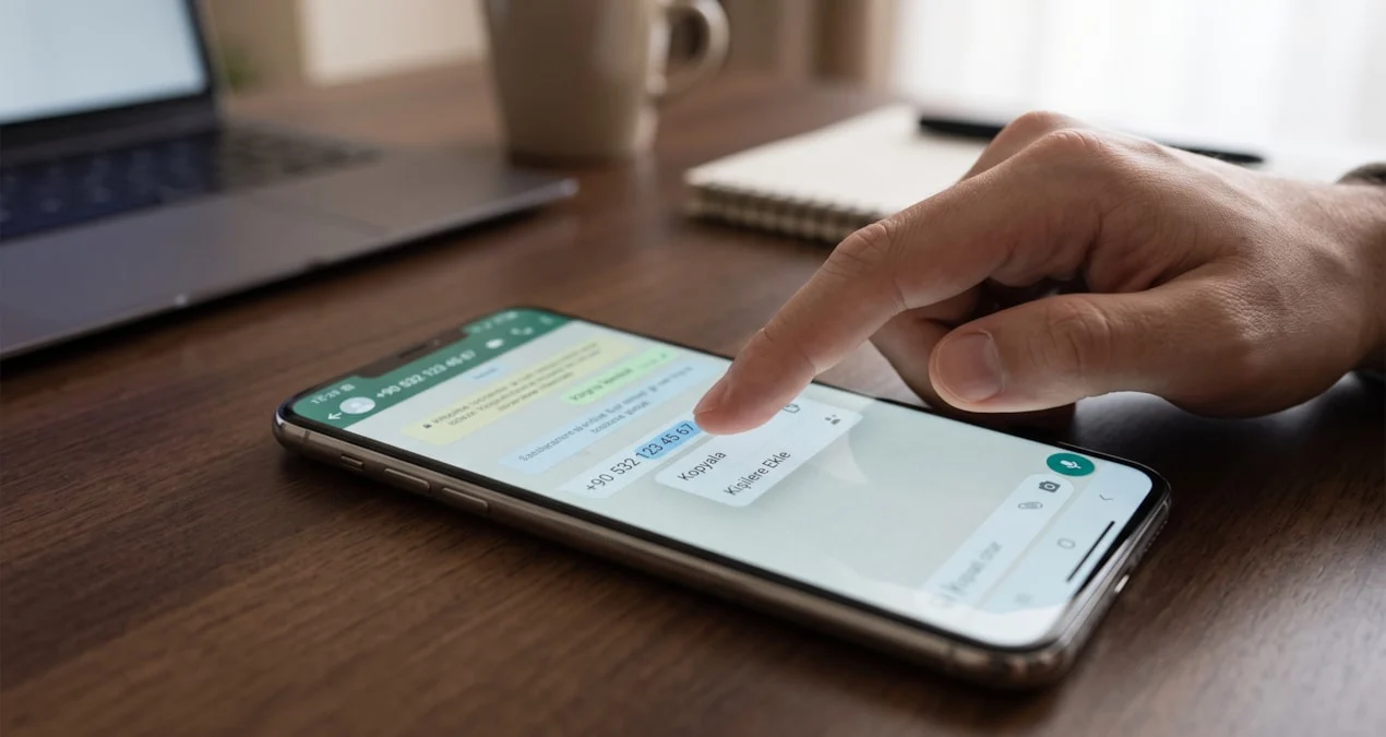 WhatsApp'tan gelen numarayı kopyalayarak rehbere kaydedenler yandı - www.gundemedair.com