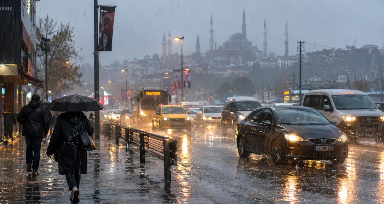 İstanbul’da Kuvvetli Sağanak ve Fırtına Uyarısı: Yağışlar Pazar Günü Sona Erecek