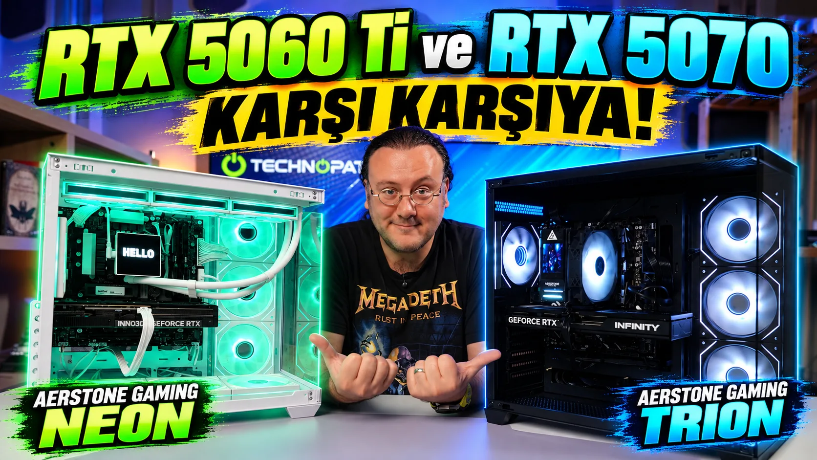 AERSTONE GAMING Neon ve Trion İncelemesi: RTX 5060 Ti ve RTX 5070 Testte
