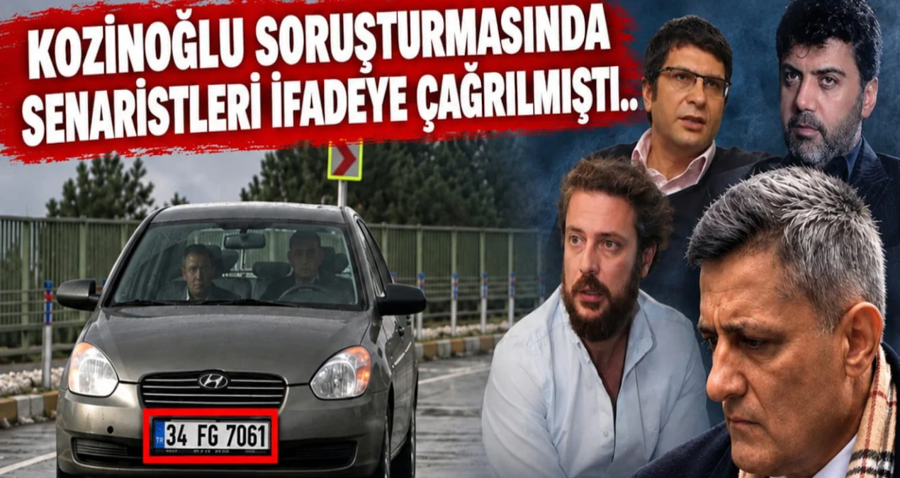Kurtlar Vadisi Pusu dizisinin senaristleri Kaşif Kozinoğlu’nun ölümü soruşturmasında ifadeye çağrıldı.