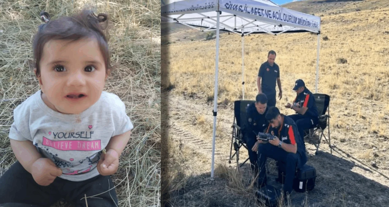 Sivas Divriği’de kaybolduğu iddia edilen bebek soruşturması kapsamında jandarma ekipleri ve güvenlik kameraları incelemesi