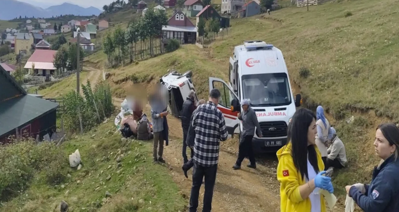 Sis Dağı Yaylası'nda kamyonet, uçuruma yuvarlandı: çok sayıda kişi yaralandı - Sözcü Gazetesi