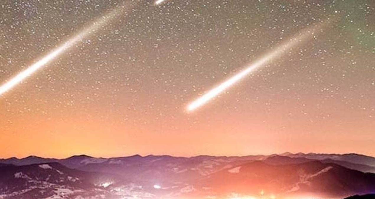12 Ağustos gecesinde Perseid meteor yağmuru ve güneş tutulması etkisiyle gökyüzü