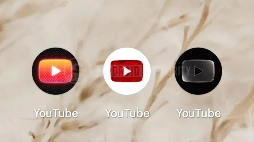 YouTube, Android Uygulamasında Üç Yeni Logo Tasarımını Test Ediyor - www.gundemedair.com