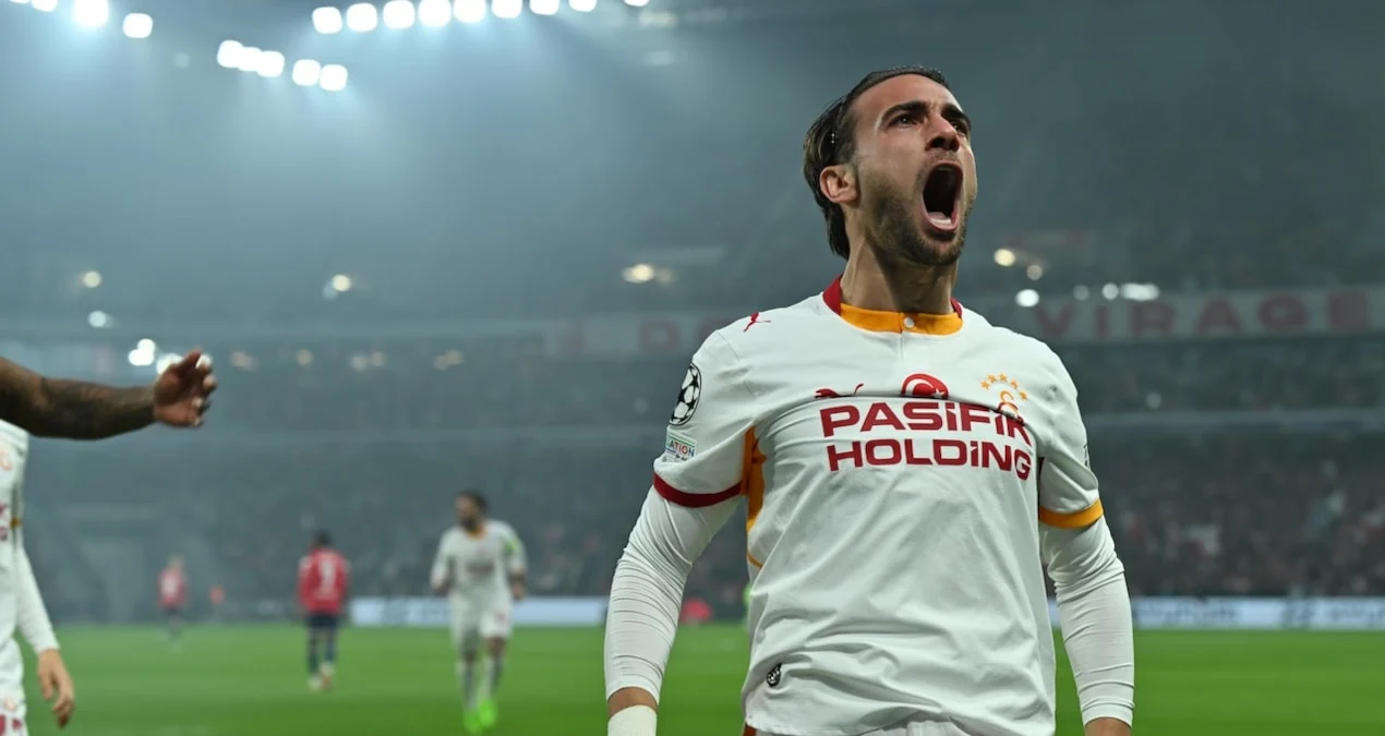 Yunus Akgün, Galatasaray'ın Şampiyonlar Ligi'ndeki en erken golünü attı - www.gundemedair.com