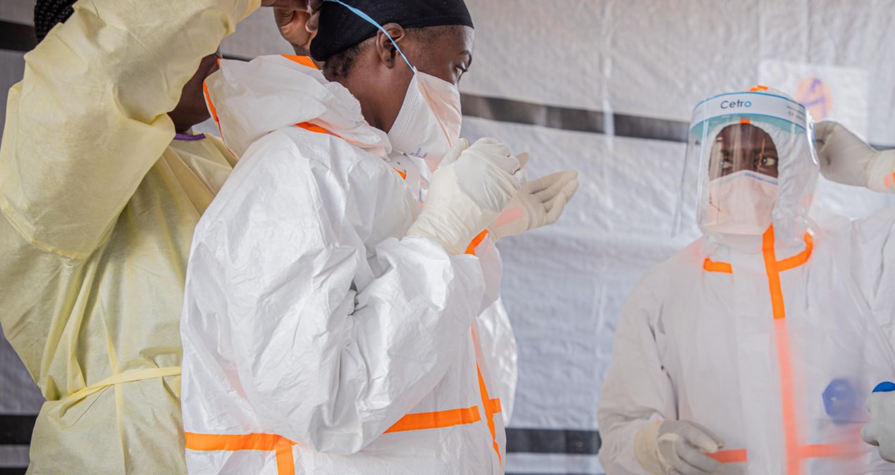 Kongo Demokratik Cumhuriyeti’nde Ebola salgınına ilişkin açıklamalar yapan DSÖ Genel Direktörü Tedros Adhanom Ghebreyesus