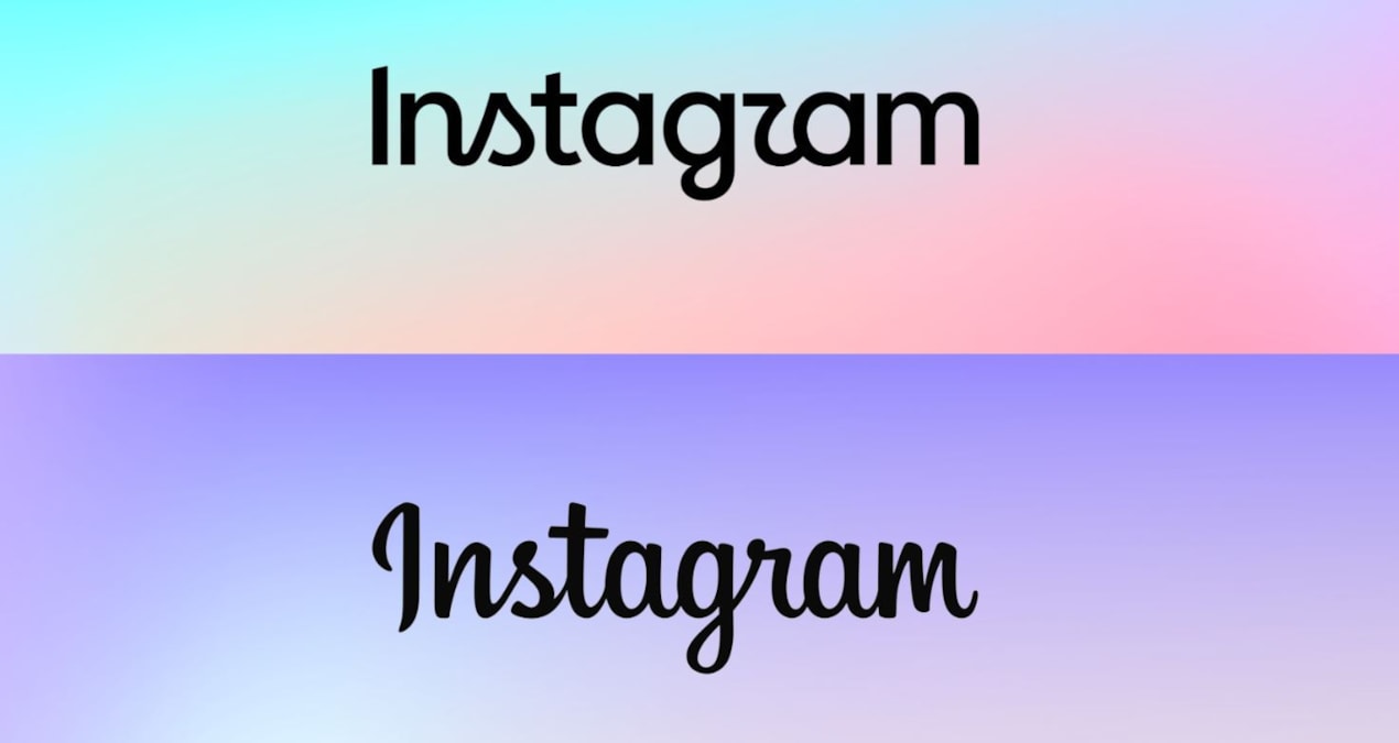 Instagram’ın yeni logo tasarımı ve harf aralıklarıyla ilgili sosyal medya tartışmaları.