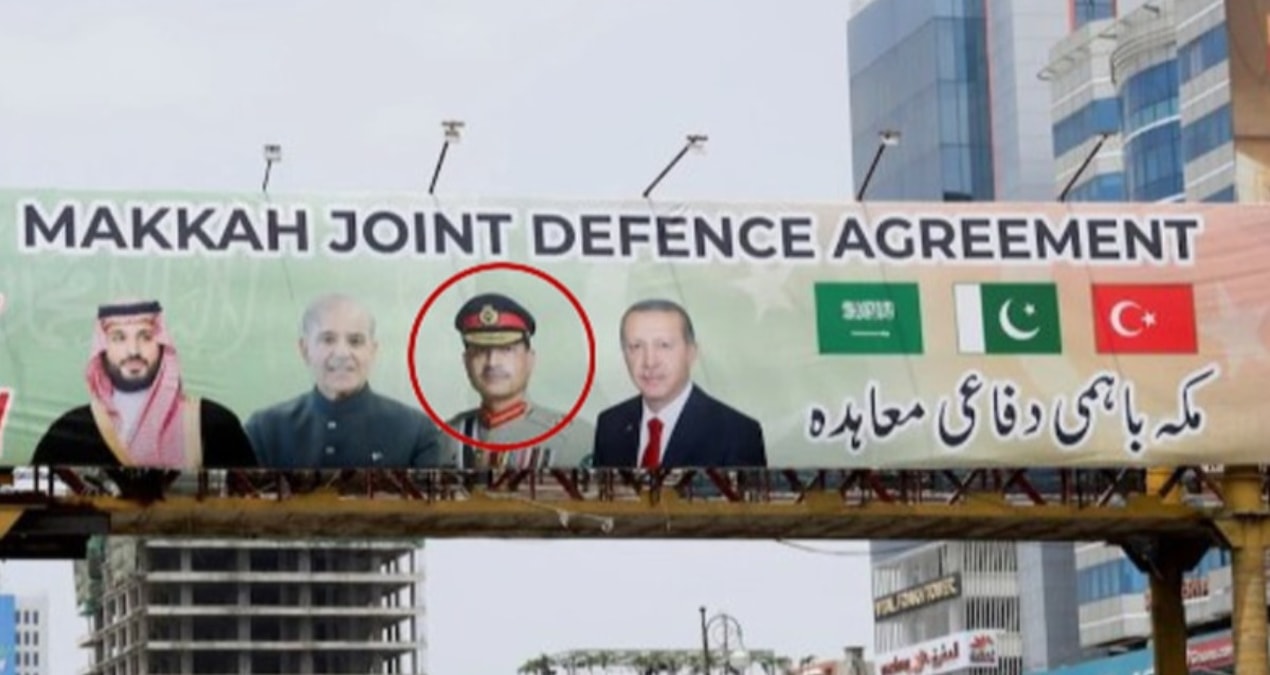 Pakistan’da Cumhurbaşkanı Erdoğan, Veliaht Prens Selman ve liderlerin yer aldığı afişler