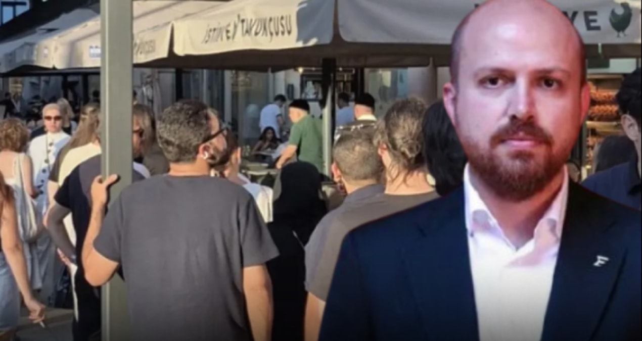 Bilal Erdoğan’ın restoran zinciri İstinye Tavukçusu’na uzun kuyruklar oluştu