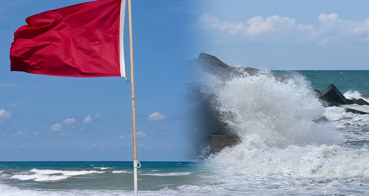 Karadeniz ve Marmara’da olumsuz hava koşulları nedeniyle denize girme yasaklandı