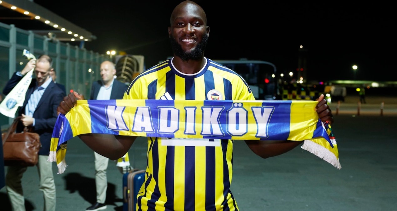 Fenerbahçe, Romelu Lukaku ile 1+1 yıllık sözleşme imzaladı