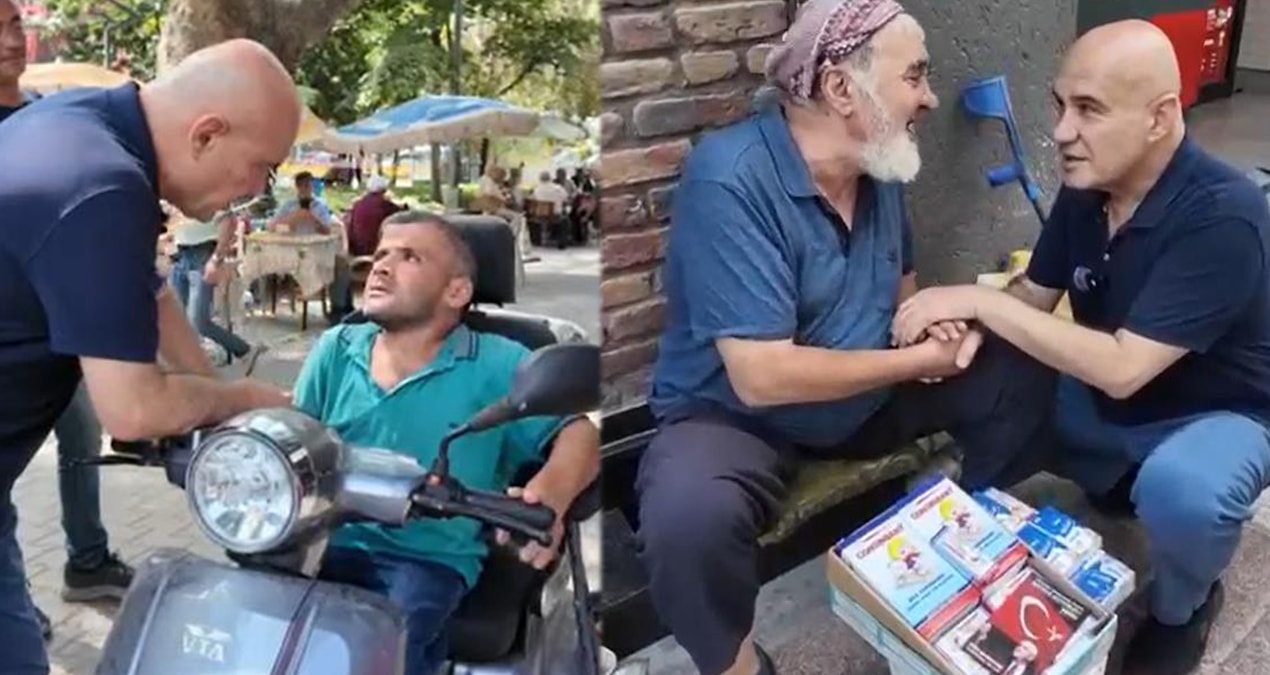 Balıkesir’de yoksullukla mücadele eden iki engelli vatandaşın durumu