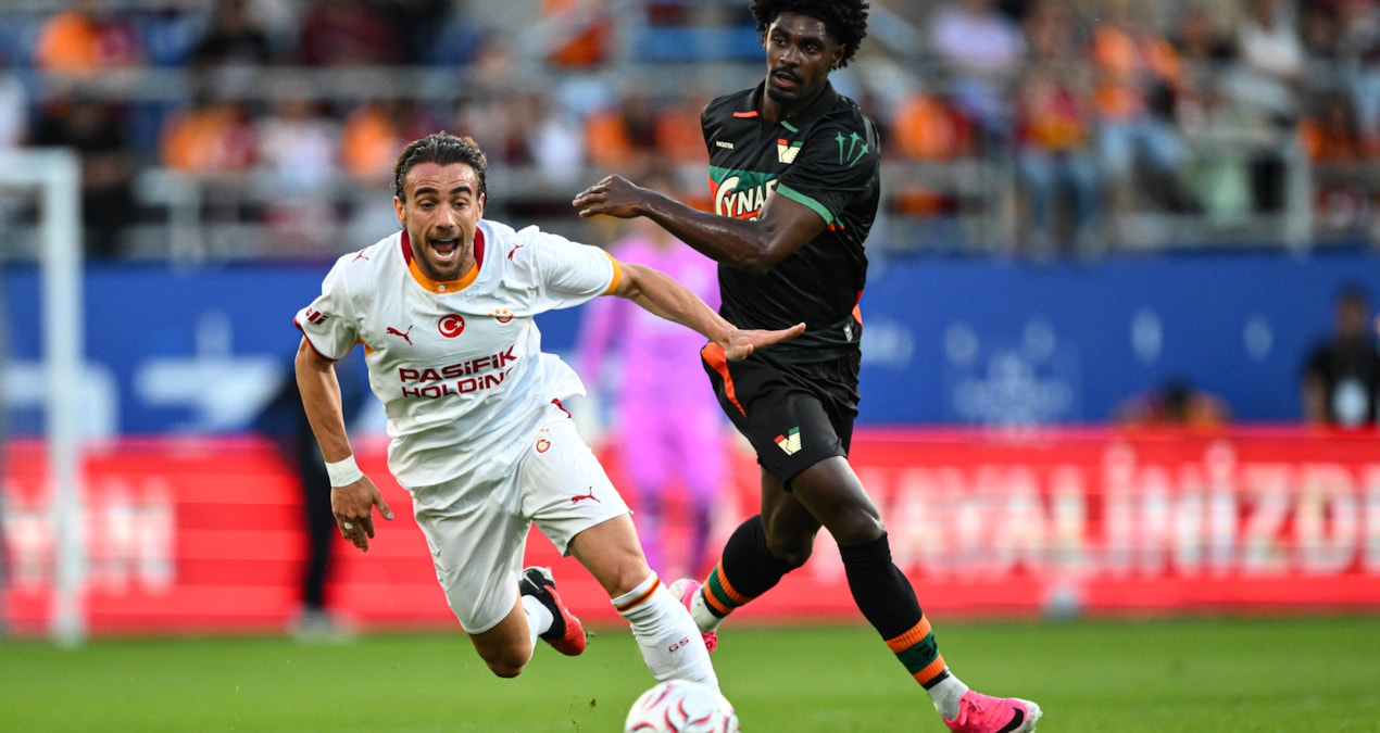 Galatasaray’ın Avusturya kampında Venezia ile oynadığı hazırlık maçı