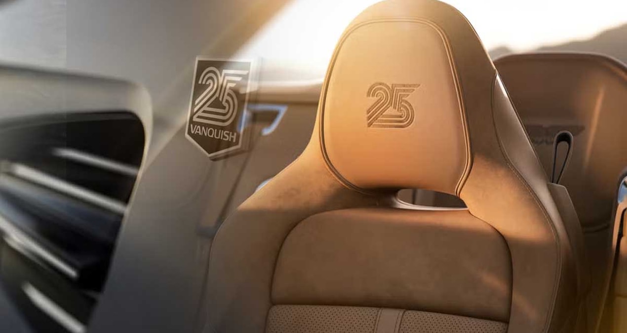 Aston Martin Vanquish 25 özel seri, Q by Aston Martin tasarım detaylarıyla öne çıkıyor