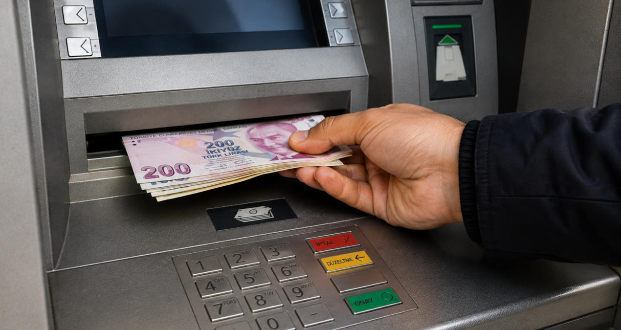 ATM’lerde küçük banknot dönemi sona erdi, yeni çekim kuralları uygulamaya girdi