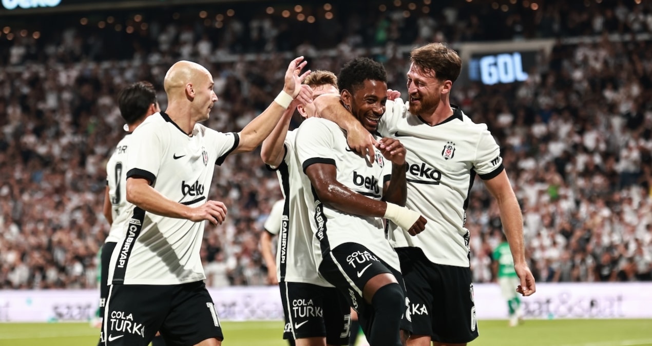 Beşiktaş, Kauno Zalgiris’i 3-0 mağlup ederek avantaj sağladı
