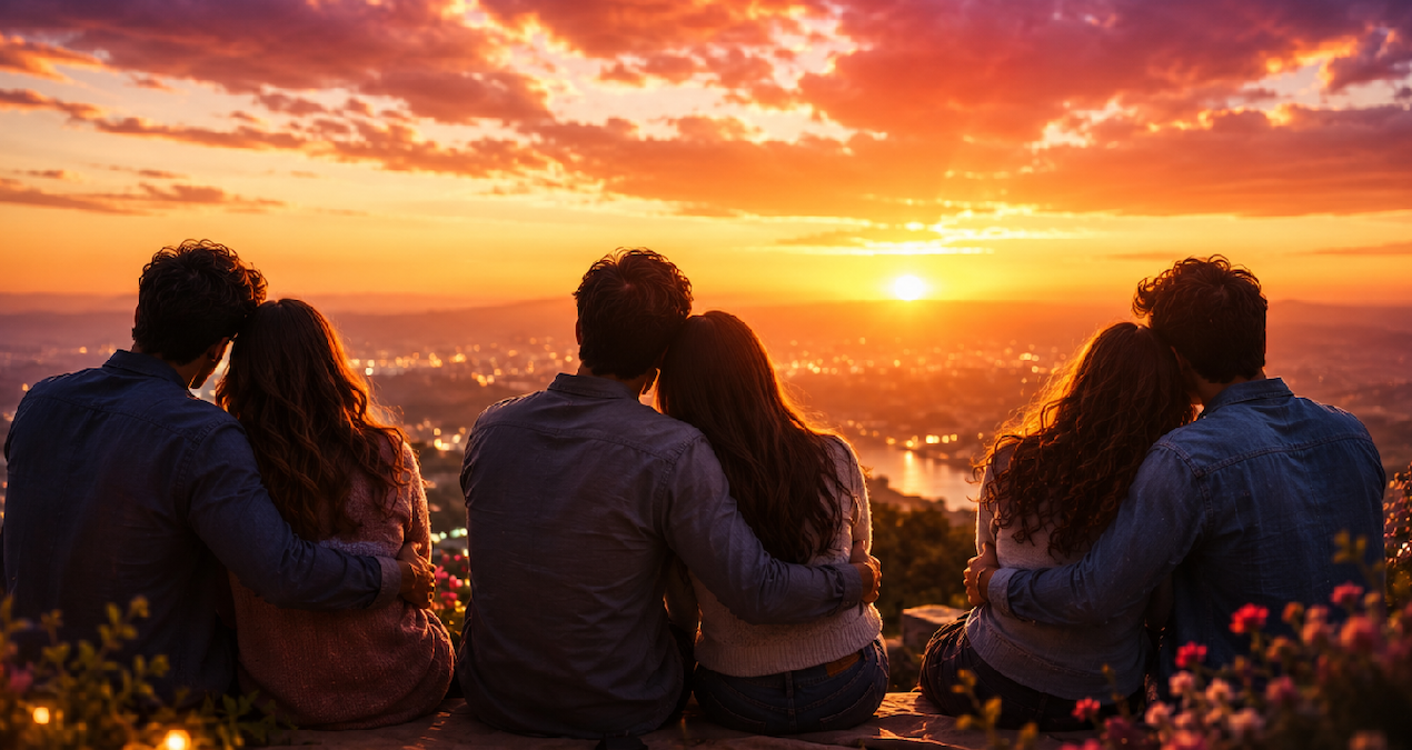 Aslan, Terazi ve Kova burçları için aşk hayatında olumlu etkiler temalı astroloji görünümü