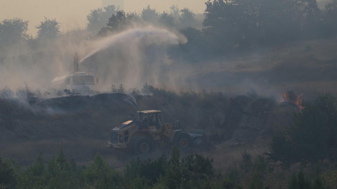 Çanakkale’de 44 orman yangını sonucu zarar gören ormanlık alanlar