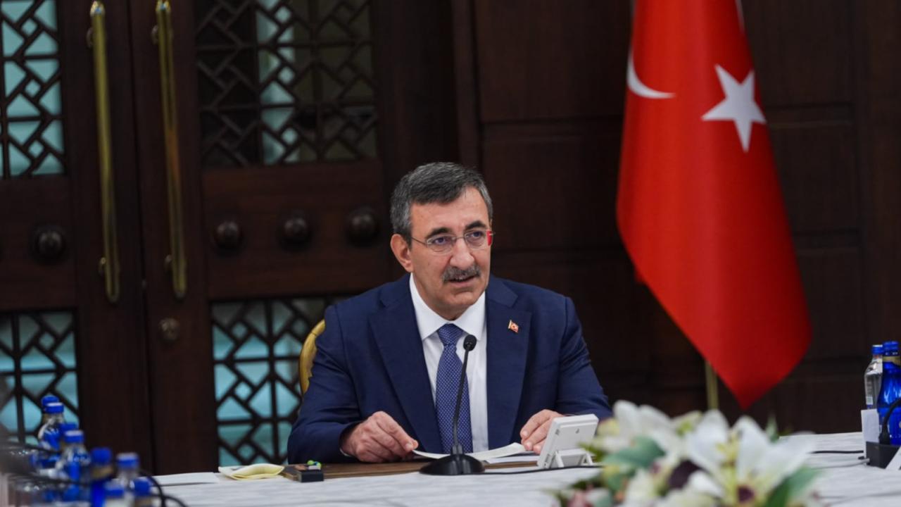 Cumhurbaşkanı Yardımcısı Yılmaz, yasa dışı bahisle mücadele toplantısına başkanlık etti