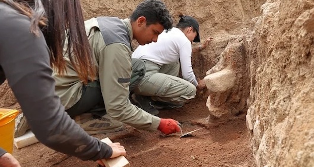 Şapinuva Antik Kenti’nde 3 bin 400 yıllık yapıda kurban kalıntıları bulundu