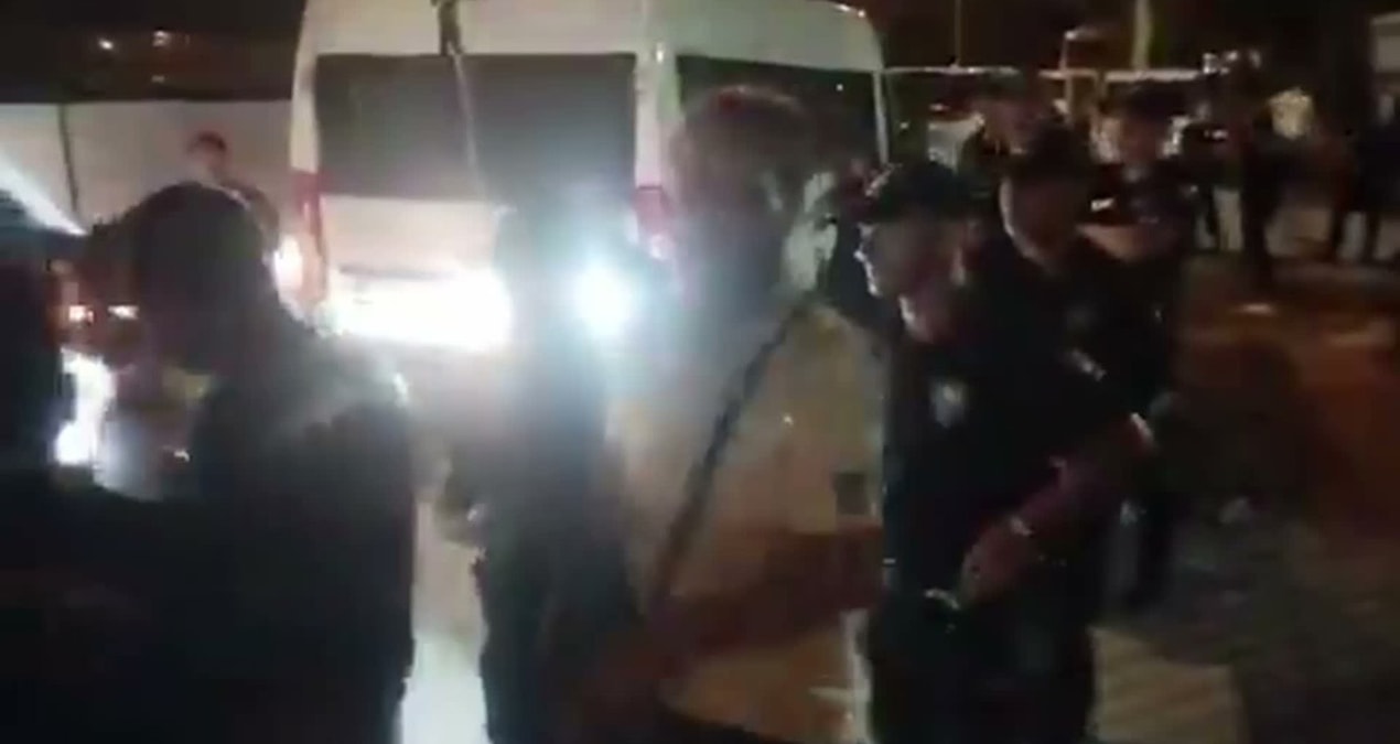 Madencilerin hakları için yapılan eyleme müdahale edildi, 100 kişi gözaltına alındı