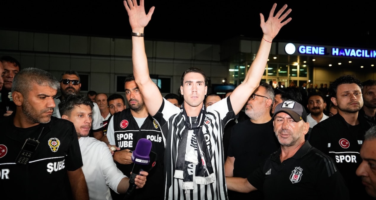 Dusan Vlahovic Beşiktaş’ta yeni bir futbol serüvenine başlıyor