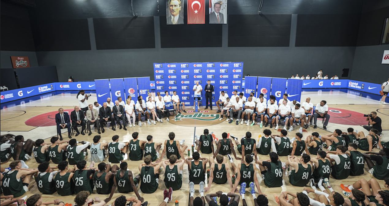 Basketball Without Borders Next Up kampının açılış töreni İstanbul’da yapıldı