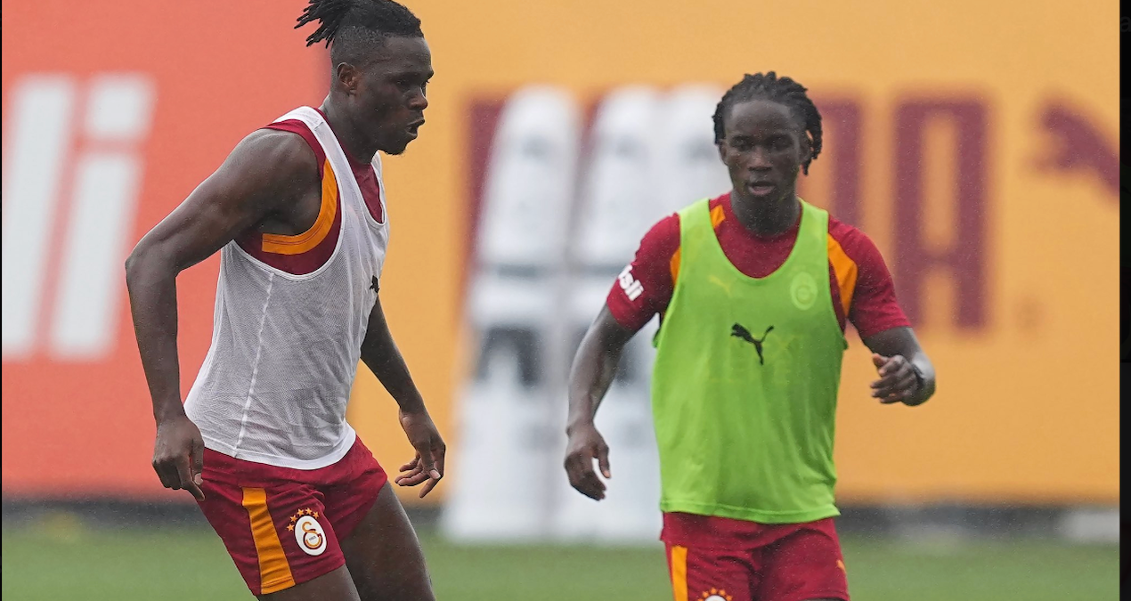 Okan Buruk yönetiminde Galatasaray antrenmanı (Kemerburgaz Metin Oktay Tesisleri)