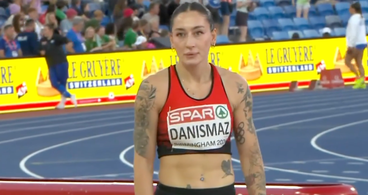 Birmingham’da Avrupa Atletizm Şampiyonası’nda Tuğba Danışmaz üç adım atlama elemelerinde finale yükseldi.